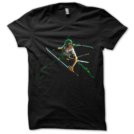 Roronoa Zoro shirt design black art