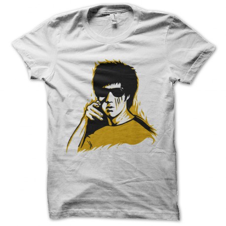 bruce lee white shirt