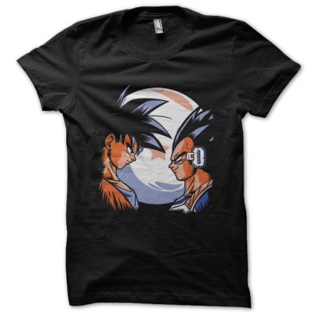 Goku y Vegeta propia camisa negro