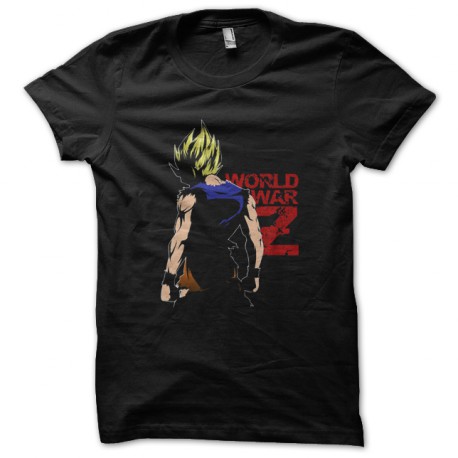 black t-shirt World War Z