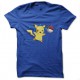 blue t-shirt pikachu