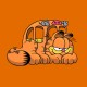 shirt garfield funny orange