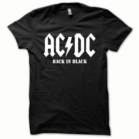 ACDC camiseta Blanco / Negro