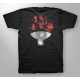 tee shirt Uchiha t shirt  noir