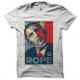 tee shirt obama rip blanc