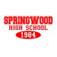 shirt Springwood High School 1984 white