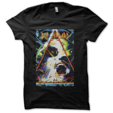 def leppard black triangle tee shirt