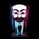 tee shirt anonymous mr robot noir