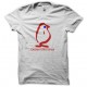 camisa de Debian Linux / GNU Blanca