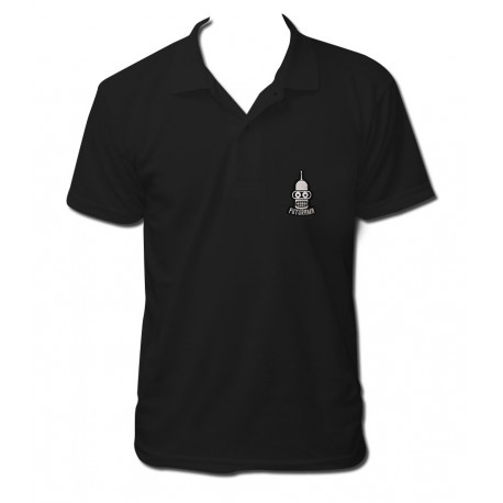 Polo embroidered black boy fallout vault