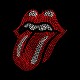 tee shirt rolling stones strass