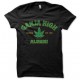 tee shirt ganja high noir