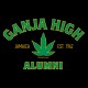 tee shirt ganja high noir