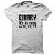 t-shirt binary numbers