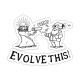 tee shirt evolve it blanc