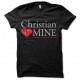 tee shirt christian is mine nuances de gray