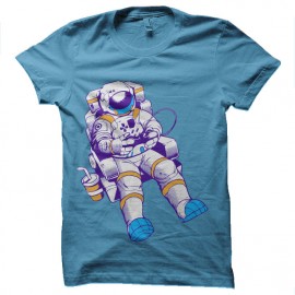 Astronaut gamer geek t-shirt