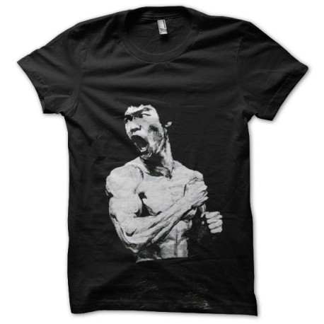 tee shirt bruce lee halftone