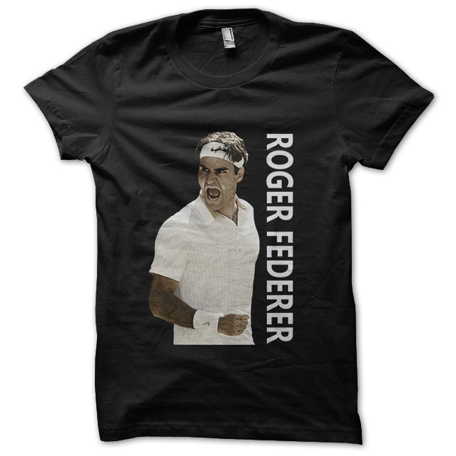 roger federer tee shirt