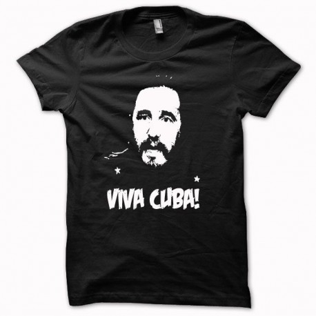 T-shirt Che Guevara white on black