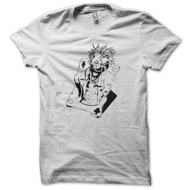 joker card t shirt