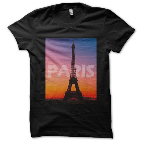 black tee shirt Paris