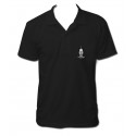 Negro bordado futurama Polo