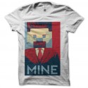 Minecraft mina obama t-shirt
