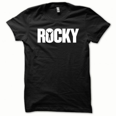 Shirt Rocky white / black