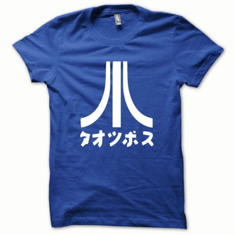 Tee shirt Atari Japon blanc/bleu royal